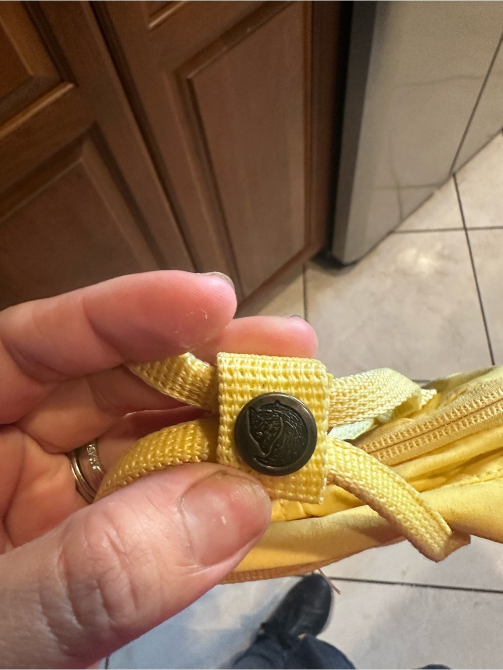 Mini Backpack — Bright Yellow - Picture 4 of 7